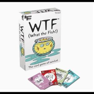 NWT WTF What The Fish card game